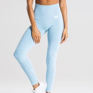 Women’s best move seamless leggings blue marl
